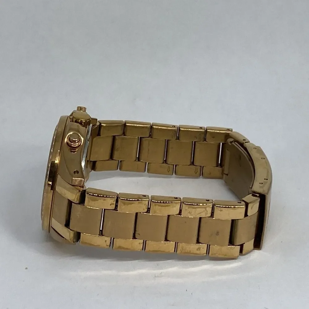 Fossil ES3352 Women Gold Stainless Steel Analog Dial Quartz Genuine Watch HK1101